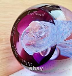 Boxed Rare Limited Edition Astral Dance Caithness Glass Paperweight