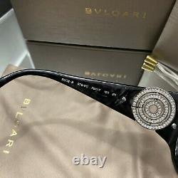 Bvlgari Sunglasses Frames Swarovski Crystal Limited Edition 8008-B Eyeglasses