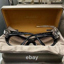 Bvlgari Sunglasses Frames Swarovski Crystal Limited Edition 8008-B Eyeglasses