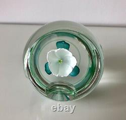 CAITHNESS GLASS PAPERWEIGHT SILVERBUSH Limited Edition