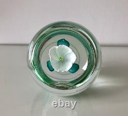 CAITHNESS GLASS PAPERWEIGHT SILVERBUSH Limited Edition