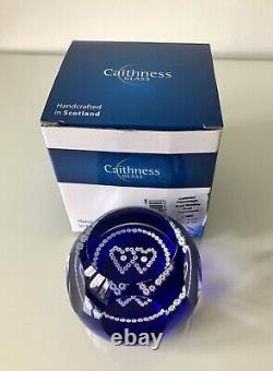 CAITHNESS PAPERWEIGHT ROYAL ENGAGEMENT LIMITED EDITION New&Boxed