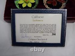 CAITHNESS PAPERWIGHTS FOUR SEASONS Edition 204 & Signed Colin Terris Boxed