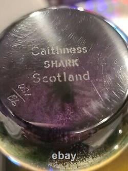 CAITHNESS SHARK & RATTLESNAKE PAPERWEIGHTS LIMITED EDITION William Manson