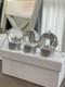 Chanel 2024 Snow Globe Mini Set Novelty Silver Ornament Limited Edition Rare