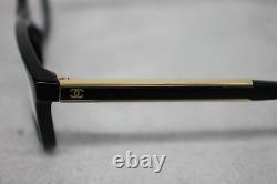CHANEL Ladies Black & Gold Limited Edition Glasses Frames Size 52-16 135