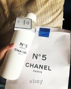 CHANEL No5 Factory Water Bottle Limited Edition Glass Reusable Soldout worldwide