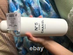 CHANEL No5 Factory Water Bottle Limited Edition Glass Reusable Soldout worldwide