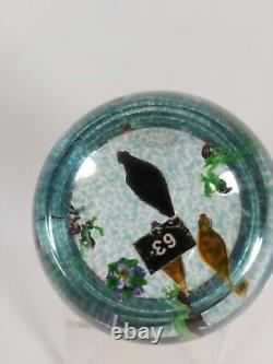 Caithness Art Glass Paperweight Duck Pond Limited Edition Of 150 No. 130