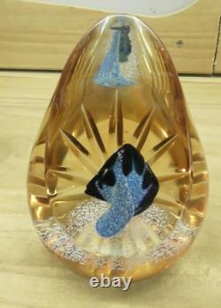 Caithness Bedouin Glass Paperweight Signed Limited Edition 139/350
