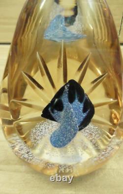 Caithness Bedouin Glass Paperweight Signed Limited Edition 139/350