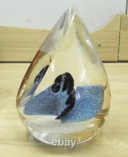 Caithness Bedouin Glass Paperweight Signed Limited Edition 139/350