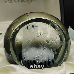 Caithness Christmas Paperweight Journey Of The Wise Men Limited Edition
