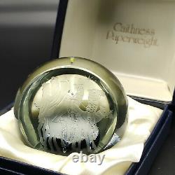 Caithness Christmas Paperweight Journey Of The Wise Men Limited Edition