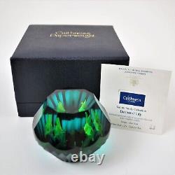 Caithness Diamond Lily Paperweight Limited Edition 23/25. Very Rare Allan Scott