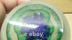 Caithness Fairy Tale Glass Paperweight Signed Limited Edition 583/650