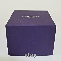 Caithness Floral Geode Yellow Paperweight Limited Edition 35/100 Helen MacDonald