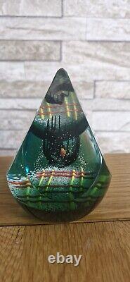 Caithness Glass'Aberration' Limited Edition Paperweight 1998 Helen MacDonald