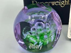 Caithness Glass Emerald Limited Edition 250 Colin Terris Paperweight