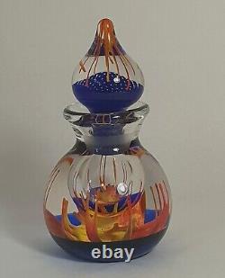 Caithness Glass Helen MacDonald BURNING PASSION Limited Edition Perfume Bottle