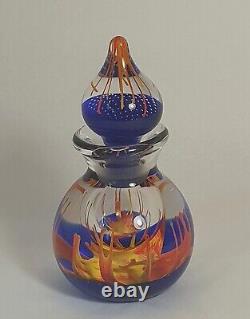 Caithness Glass Helen MacDonald BURNING PASSION Limited Edition Perfume Bottle