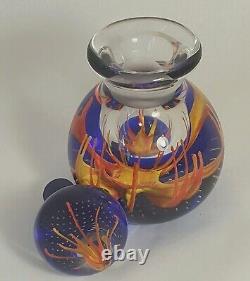 Caithness Glass Helen MacDonald BURNING PASSION Limited Edition Perfume Bottle