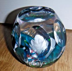 Caithness Glass Hot House Paperweight Winter Flower Ltd Ed 21/75 Excellent