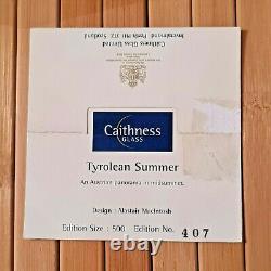 Caithness Glass Limited Edition Paperweight Tyrolean Summer