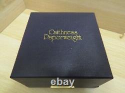 Caithness Glass Lobster limited edition paperweight with certificate and box 70s