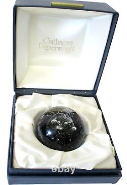 Caithness Glass Paperweight Air 1973 + Box and Cert Made in Scotland