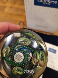 Caithness Glass Paperweight Artisan Collector Society 2007 Exclusive Rare Boxed