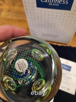 Caithness Glass Paperweight Artisan Collector Society 2007 Exclusive Rare Boxed