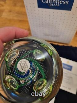 Caithness Glass Paperweight Artisan Collector Society 2007 Exclusive Rare Boxed