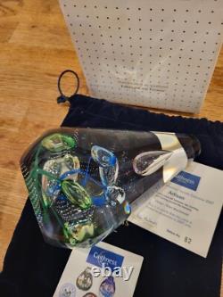Caithness Glass Paperweight Artisan Collector Society 2007 Exclusive Rare Boxed