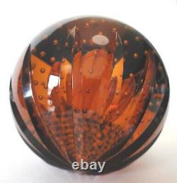 Caithness Glass Paperweight Golden Fancy 2004 Sarah Petersen Ltd Ed