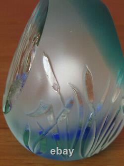 Caithness Glass Paperweight Limited Edition 30 of 75 Swan Flight Margot Thomson