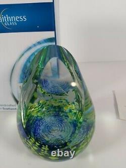 Caithness Glass Paperweight Limited Edition Of 100 No. 10 Fishing On The River