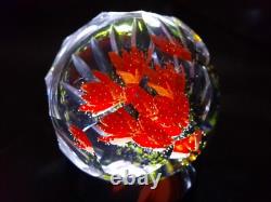 Caithness Glass Paperweight Morning Jewels Ltd Edition 23/150 BOX & CERTIFICATE