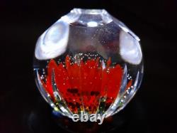 Caithness Glass Paperweight Morning Jewels Ltd Edition 23/150 BOX & CERTIFICATE