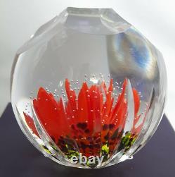 Caithness Glass Paperweight Morning Jewels Ltd Edition 23/150 BOX & CERTIFICATE