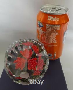 Caithness Glass Paperweight Morning Jewels Ltd Edition 23/150 BOX & CERTIFICATE