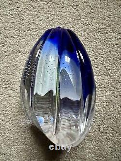 Caithness Glass Paperweight Nature's Seeds Blue No. 31 / 150 Limited Edition