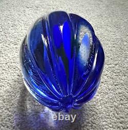 Caithness Glass Paperweight Nature's Seeds Blue No. 31 / 150 Limited Edition