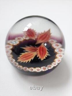 Caithness Glass Paperweight Set FOUR SEASONS, Boxed with Certificate (1976)