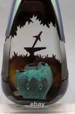 Caithness Glass Paperweight Sword in the Stone Philip Chaplain Limited Edition