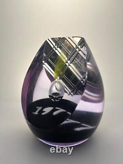 Caithness Glass Punk Rocker Limited Edition No. 38 of 77 Glass Paperweight