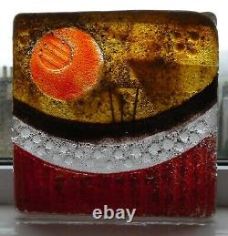 Caithness Glass Sand Cast Sculpture Harvest Days Ltd ed 27/100 Sarah Peterson