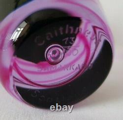 Caithness Glass Scotland Limited Edition Perfume Ink Bottle Samarkand 73/150