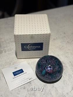 Caithness Glass paperweight Millennium Fantasy Collection LTD