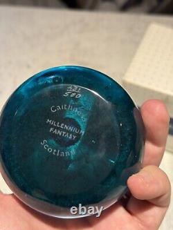 Caithness Glass paperweight Millennium Fantasy Collection LTD